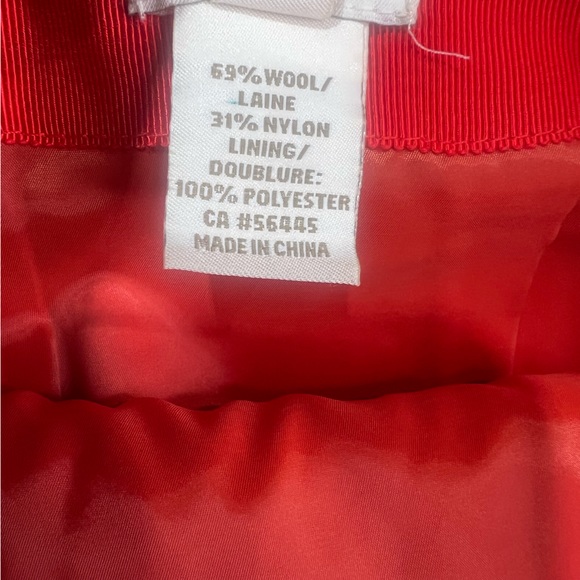 J Crew Coral Orange Wool Blend Mini Skirt 0 - Picture 6 of 10